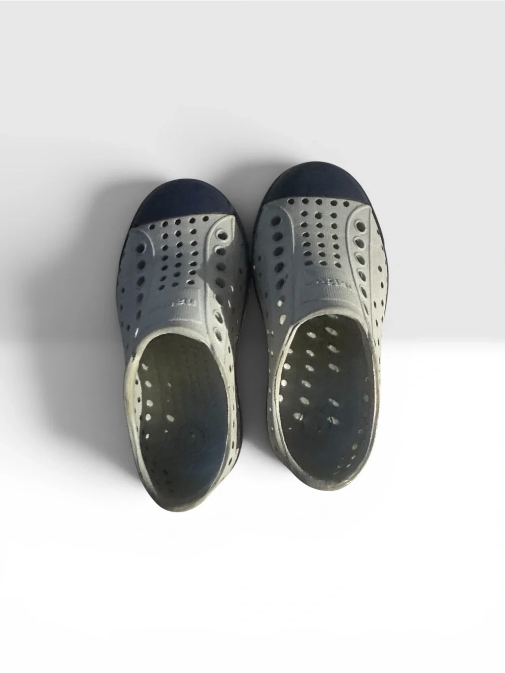 Native Shoes Jefferson Kids — Gray/Navy | c8